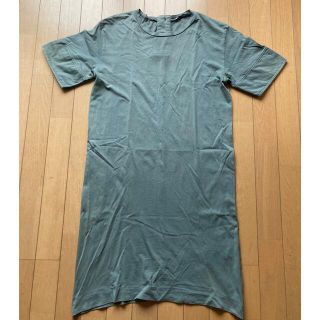 ザラ(ZARA)の【6/10まで出品ラストSALE】ZARA  Tシャツワンピース(Tシャツ(半袖/袖なし))