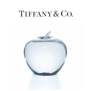 Tiffany & Co. - Tiffany ティファニー ペーパーウェイト りんご 置物 