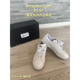 オニツカタイガー(Onitsuka Tiger)の【大人気のホワイト】オニツカタイガー　27.5㌢　ホワイトスニーカー(スニーカー)