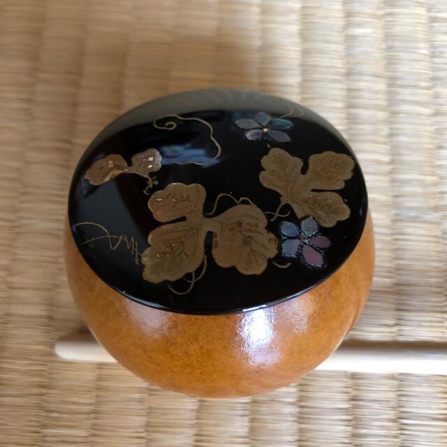 茶器　茶道　瓢蒔絵