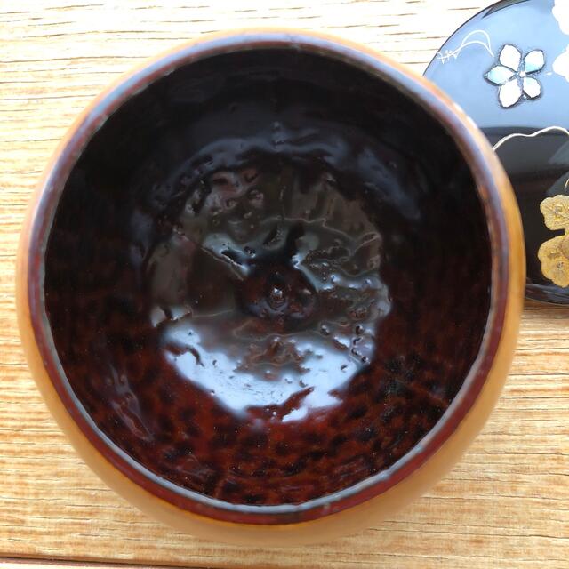 茶器　茶道　瓢蒔絵