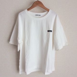 カンゴール(KANGOL)のKANGOL EXTRA COMFORT ネーム風 ロゴTシャツ ホワイト(Tシャツ(半袖/袖なし))