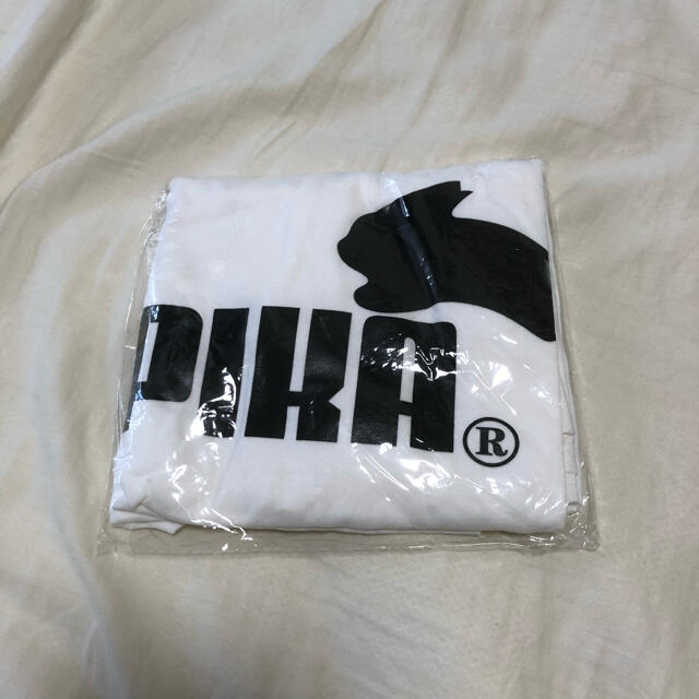 ポケモン PIKAロゴTシャツ(ホワイト) XS メンズのトップス(Tシャツ/カットソー(半袖/袖なし))の商品写真