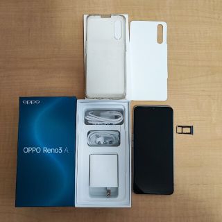 OPPO - OPPO Reno3 A 128GB ホワイト SIMフリー CPH2013の通販 by ...