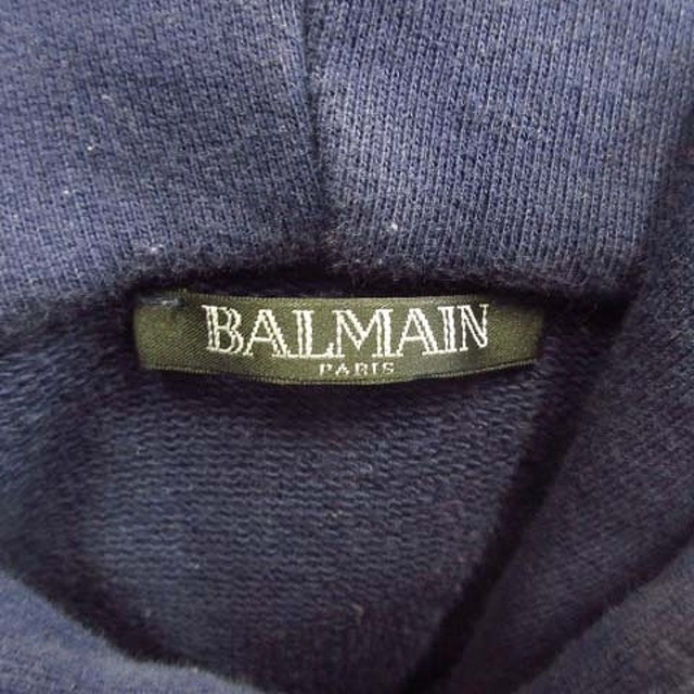 BALMAIN(バルマン)のバルマン BALMAIN カラーブロック パーカー ロゴ  XL 大きいサイズ※ メンズのトップス(パーカー)の商品写真