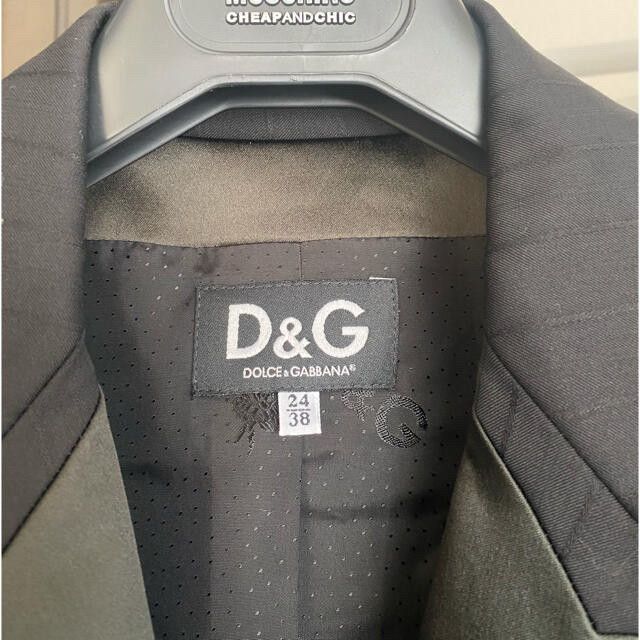 D&G(ディーアンドジー)の値下げ‼️Ｄ＆Ｇ　パンツスーツ　ブラック レディースのフォーマル/ドレス(スーツ)の商品写真