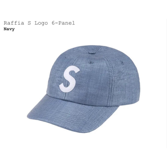 Supreme Raffia S Logo 6-Panel