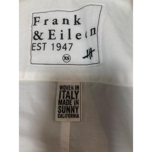 Frank&Eileen(フランクアンドアイリーン)のフランクアンドアイリーン　白シャツ　コットン　シンプル　ハート レディースのトップス(シャツ/ブラウス(長袖/七分))の商品写真