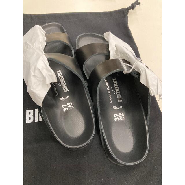 再再販! 新品未着用 - BLAHNIK MANOLO ブラック37 Arizona マノロ