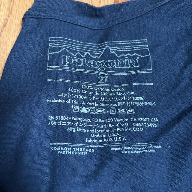 patagonia(パタゴニア)のpatagoniaTシャツ　90 キッズ/ベビー/マタニティのキッズ服男の子用(90cm~)(Tシャツ/カットソー)の商品写真