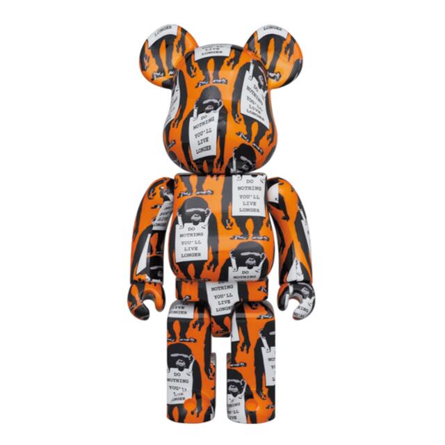 BE@RBRICK MONKEY SIGN 1000％4400％