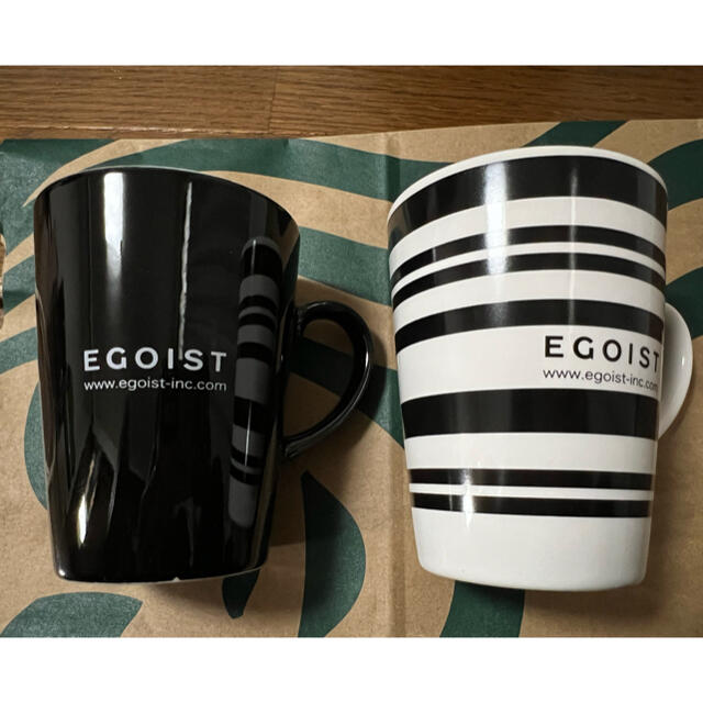 EGOIST(エゴイスト)のEGOIST マグカップ　非売品 インテリア/住まい/日用品のキッチン/食器(グラス/カップ)の商品写真