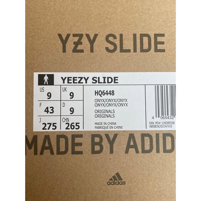 adidas(アディダス)の27.5 adidas yeezy slide onyx アディダス イージー メンズの靴/シューズ(サンダル)の商品写真