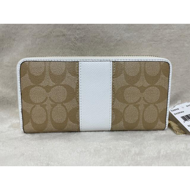 ☆セール 新品 タグ付き COACH コーチ 長財布 ベージュ プレゼントにも