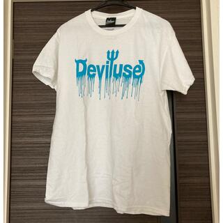 デビルユース(Deviluse)のDeviluse Tシャツ　白　白T ロゴ(Tシャツ/カットソー(半袖/袖なし))