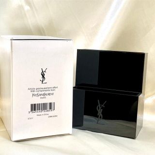 イヴサンローランボーテ(Yves Saint Laurent Beaute)の未使用新品☆YSL イブサンローラン ブラシスタンド ノベルティ 箱あり(メイクボックス)