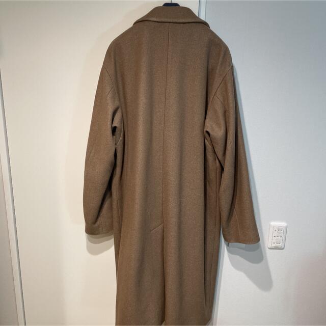 AURALEE(オーラリー)のオーラリー　チェスターコート　ロングコート メンズのジャケット/アウター(チェスターコート)の商品写真