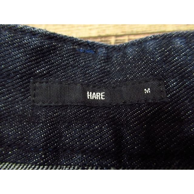 HARE(ハレ)のG② 美品 ハレ HA010070AK デニム サルエル クロップド パンツ M メンズのパンツ(サルエルパンツ)の商品写真