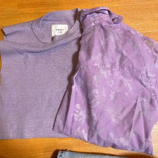 アメリヴィンテージ(Ameri VINTAGE)のameri vintage シャツ ニットベストセット(シャツ/ブラウス(長袖/七分))