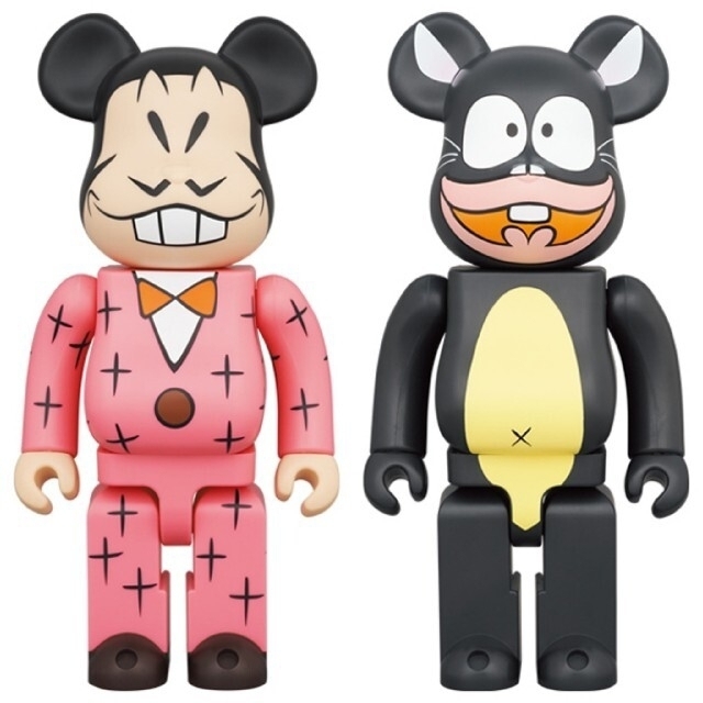 BE@RBRICK イヤミ ウサギイヌ セット 400％アニメ/ゲーム