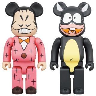 ベアブリック(BE@RBRICK)のBE@RBRICK イヤミ ウサギイヌ セット 400％(アニメ/ゲーム)