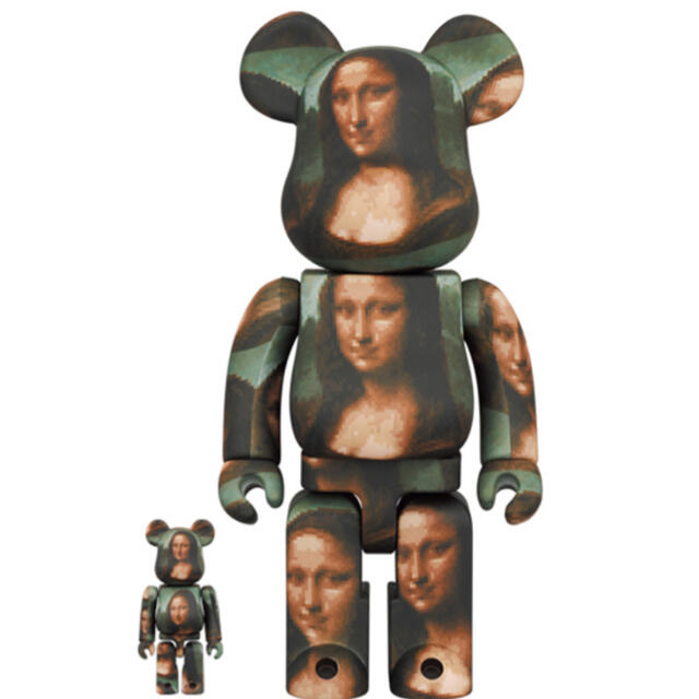 BE@RBRICK MONA LISA OVERDRIVE100％ & 400％