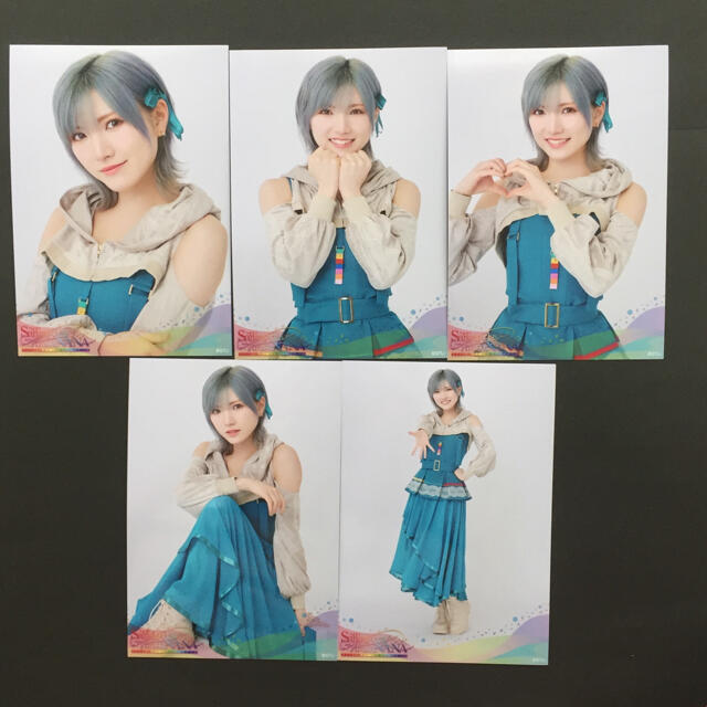 日本に AKB48 - 生写真 5枚コンプ ランダム シングル衣装 卒業コンサート STU48 岡田奈々 アイドルグッズ