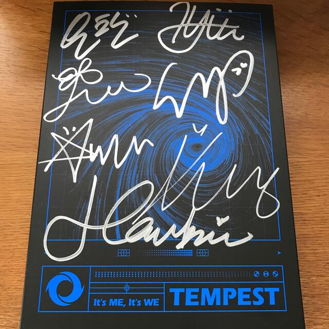 サイン入り TEMPEST It's ME ver.