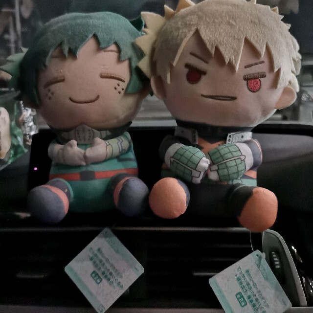 僕のヒーローアカデミア ヒロアカ でっかいぽふっとぬいぐるみ 緑谷出久 爆豪勝己 エンタメ/ホビーのおもちゃ/ぬいぐるみ(キャラクターグッズ)の商品写真