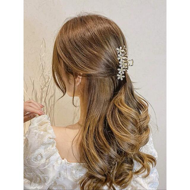 ヘアクリップ　ヘアアクセサリー　韓国 レディースのヘアアクセサリー(バレッタ/ヘアクリップ)の商品写真