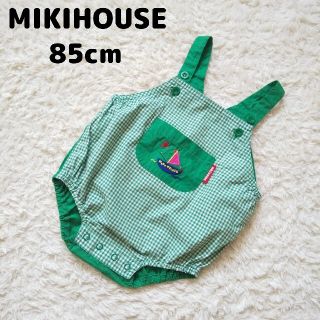 ミキハウス(mikihouse)の【希少】昭和レトロ ダルマオール だるまオール ヴィンテージ ビンテージ レア(ロンパース)