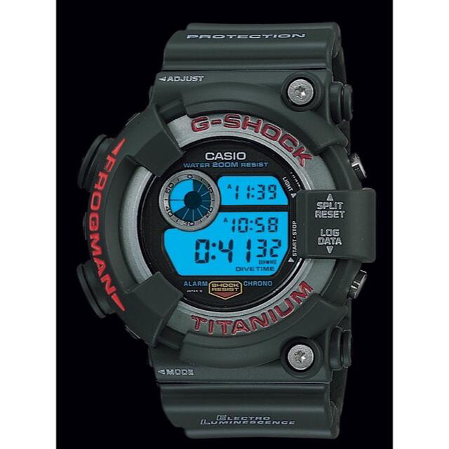 G-SHOCK 2代目 フロッグマン DW-8200-1A【電池交換済】GSHOCK