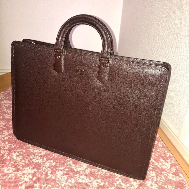 LANVINのビジネスバッグ、茶色