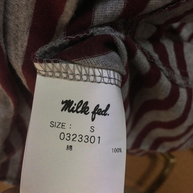 MILKFED.(ミルクフェド)のMILKFED. ポケット付ボーダーT レディースのトップス(Tシャツ(長袖/七分))の商品写真