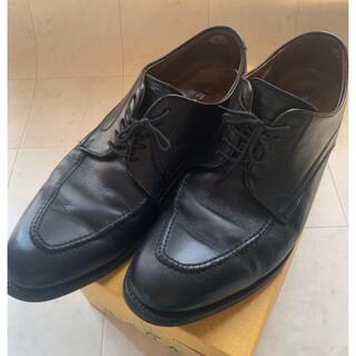 リーガル(REGAL)のREGAL リーガル　プレーントゥ　27㎝　黒　ブラック　靴(ドレス/ビジネス)