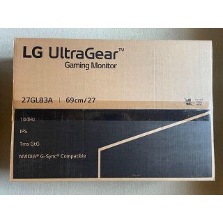 エルジーエレクトロニクス(LG Electronics)のUltraGear 27GL83A-B ゲーミングモニター(ディスプレイ)