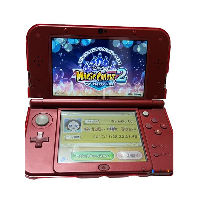 ニンテンドー3DS(ニンテンドー3DS)の3DS LL メタリックレッド エンタメ/ホビーの雑誌(ゲーム)の商品写真