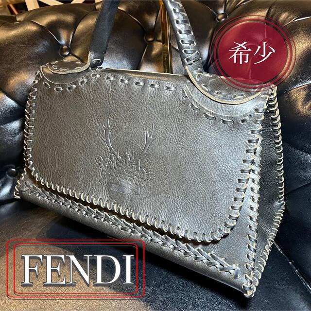 レディース最終値下げ 希少 レア 美品 FENDI ハンドバッグ