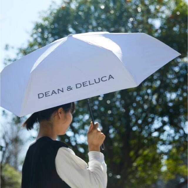 DEAN & DELUCA - DEAN & DELUCA 折り畳み傘 (晴雨兼用)ホワイト 日傘の ...