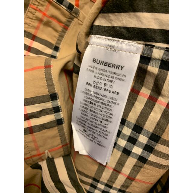 正規 20SS BURBERRY バーバリー ノバチェック シャツ