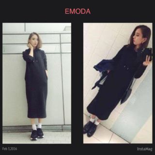 エモダ(EMODA)のスウェットワンピース(ロングワンピース/マキシワンピース)