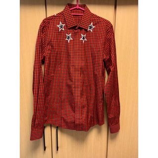 GIVENCHY - 正規 Givenchy ジバンシィ スター 星 チェック シャツの ...