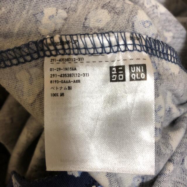 UNIQLO(ユニクロ)のユニクロ　ポール＆ジョー　フレアワンピース　半袖　Mサイズ レディースのワンピース(ひざ丈ワンピース)の商品写真