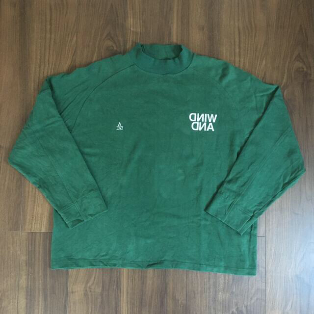 WIND AND SEA Crew neck Green XLサイズ