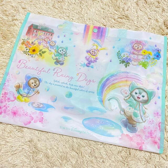 ジェラトーニ(ジェラトーニ)のダッフィー☆レイニーデイズ☆ショッピングバッグ レディースのバッグ(エコバッグ)の商品写真