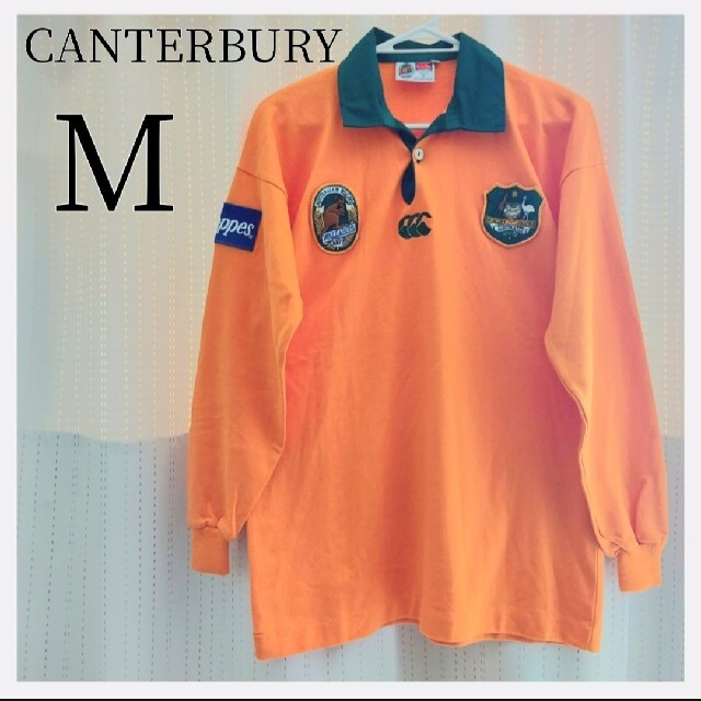 CANTERBURY(カンタベリー)のCanterbury Australia 刺繍ワッペンロゴ90'sトップス メンズのトップス(ポロシャツ)の商品写真