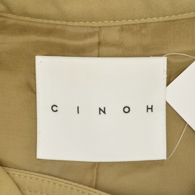 【CINOH】22SS TRENCH GILLET トレンチ ジレ ロングベスト 3