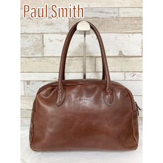 ポールスミス(Paul Smith)の【美品】Paul Smith ポールスミス トートバッグ ハンドバッグ ブラウン(ハンドバッグ)