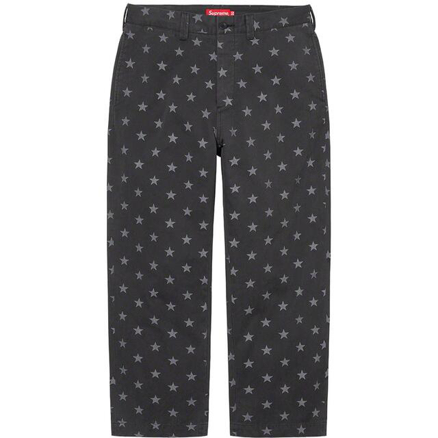 【送料込】32 Supreme Work Pant 黒 ドット