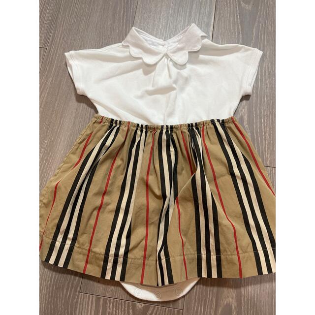 BURBERRY(バーバリー)の新品 バーバリー ワンピース ロンパース 9M 70 75 80 キッズ/ベビー/マタニティのベビー服(~85cm)(ロンパース)の商品写真